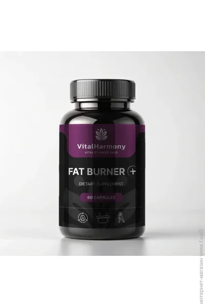   VitalHarmony Fat Burner Plus, 60 