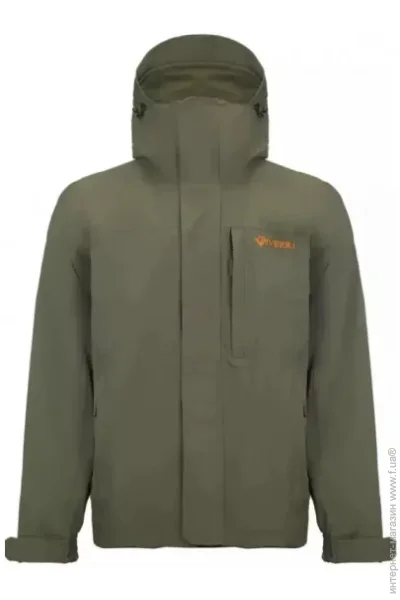 Viverra  4Stretch Rain Jacket L Olive (1102--2270334)