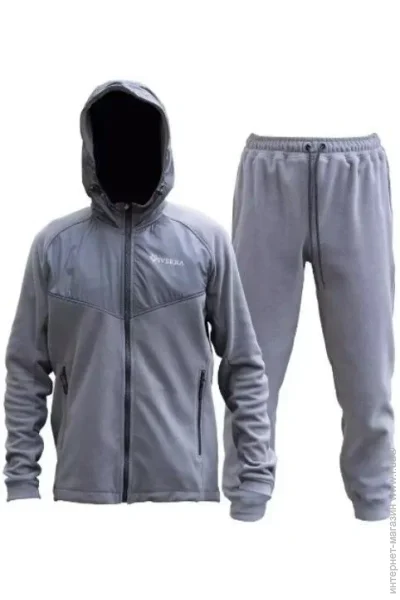 Viverra  Heavy Warm Fleece Suit DK Grey XL (-2264945)