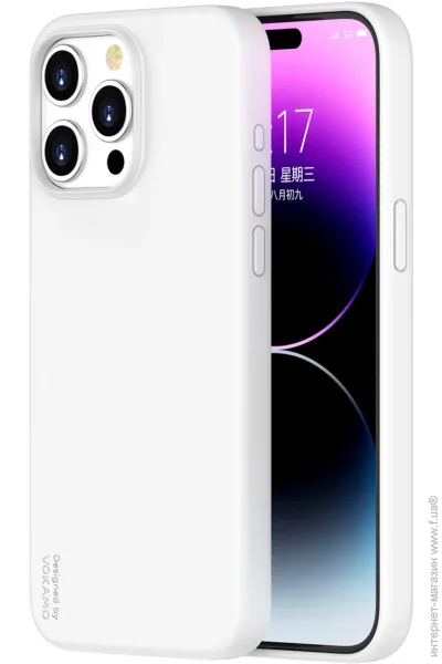     iPhone 15 Pro   MagSafe VOKAMO White (NVK010824) (6922329929975)