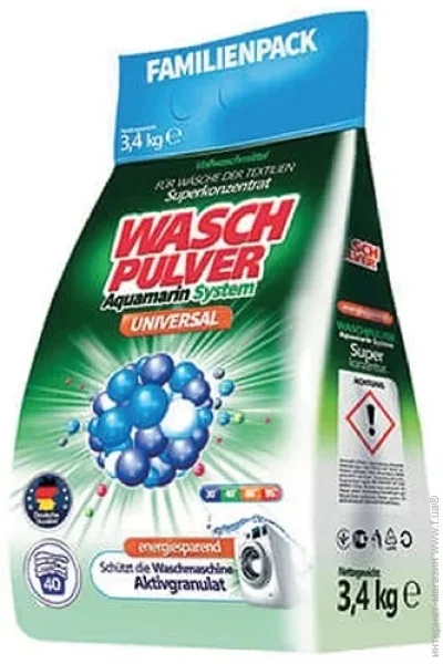 Пральний порошок Wasch Pulver Universal 3400 г (4260418932355) Пральний порошок Wasch Pulver Universal 3400 г (4260418932355)