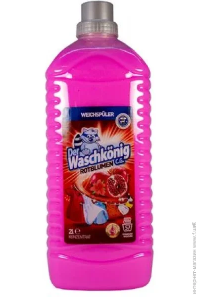    Waschkonig - ROTBLUMEN   1 