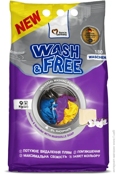   Wash&Free       9  (4912)