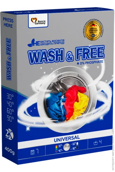   Wash&Free Wash&Free 400  (4262396140920)