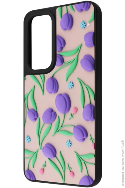  WAVE Doodle Case Samsung Galaxy A26 flowers (634990463)