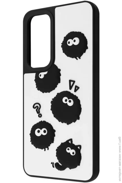  WAVE Doodle Case Xiaomi Redmi Note 10 Pro black fluffy (645650806)