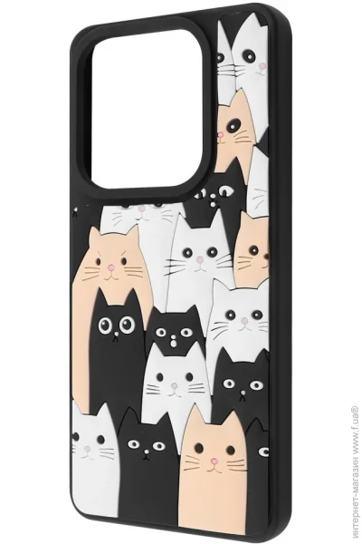  WAVE Doodle Case Xiaomi Redmi Note 14 5G cats (635150808)