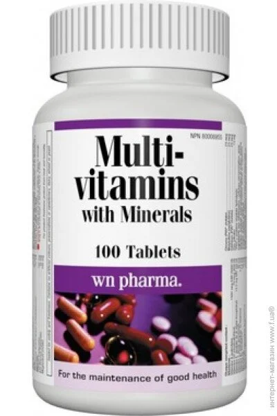 Webber Naturals ³ Multi Vitamin with Minerals One Per Day 100  (4384303445)