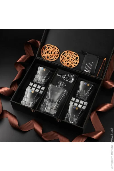     Whiskey Stones     16 whiskey stones +  4   bohemia crack 310  +   900  (WS408D)