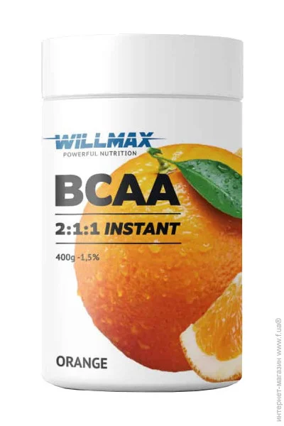  BCAA Willmax BCAA 2:1:1, 400  
