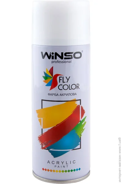   Winso  ,Spray 450ml., .,(GLOSS WHITE/RAL9010),12/. (880130)
