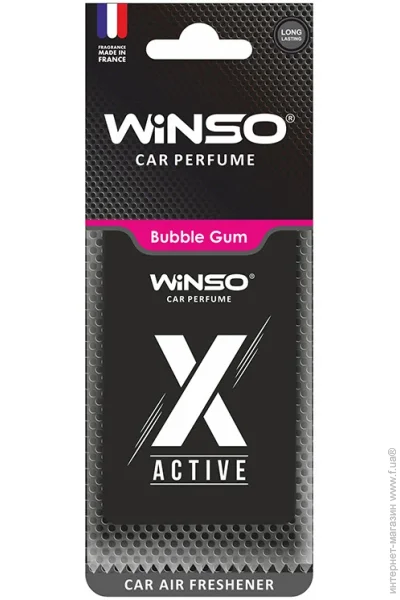   Winso  X Active Card Bubble Gum