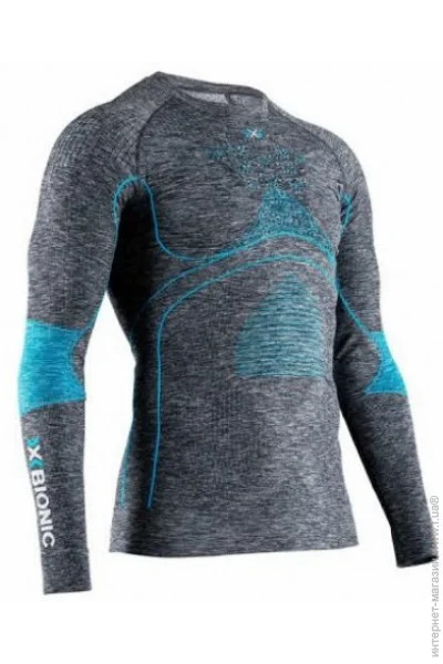X-Bionic  Energy Accumulator 4.0 Melange Shirt Long Sleeves Men Grey S (1068-EA-WT41W19M S G161)