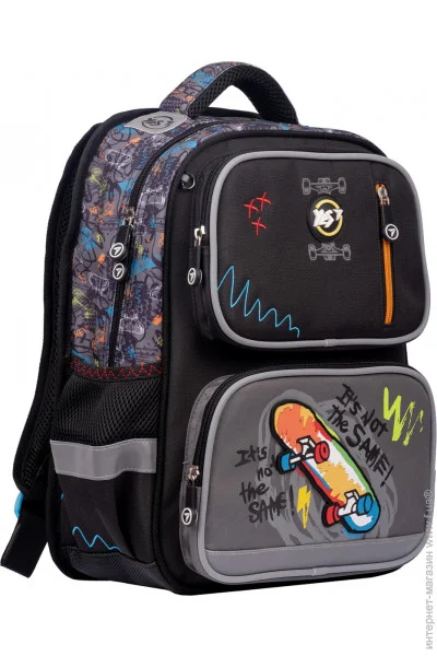 Рюкзак шкільний YES S-86 Skate Boom (554637) для хлопчиків , для початкової школи Рюкзак шкільний YES S-86 Skate Boom (554637) для хлопчиків , для початкової школи