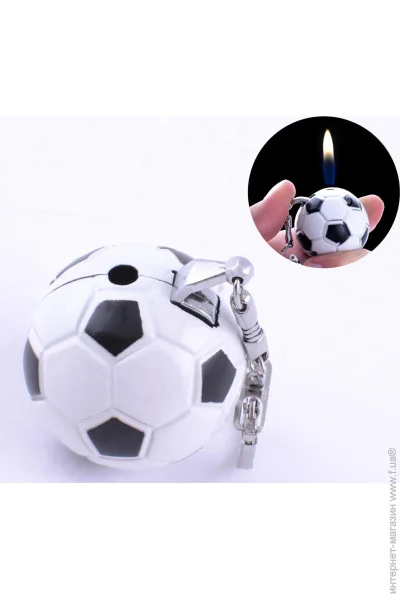 YKX Зажигалка карманная-брелок мяч (обычное пламя) (№2500) YKX Зажигалка карманная-брелок мяч (обычное пламя) (№2500)