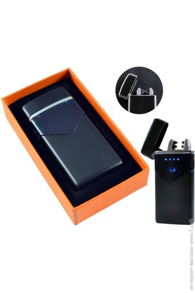 YKX Электроимпульсная Зажигалка Aura Black (Подарочная коробка) USB (hl-223black) YKX Электроимпульсная Зажигалка Aura Black (Подарочная коробка) USB (hl-223black)