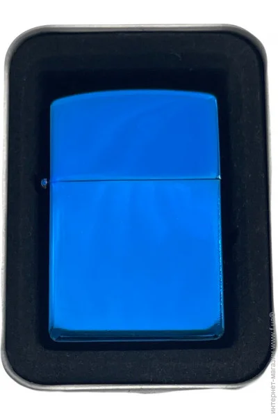 YKX Запальничка Бензинова в Металевій Синя (100po) YKX Запальничка Бензинова в Металевій Синя (100po)