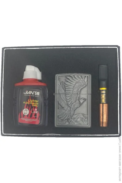 YKX Запальничка Бензинова Набір Дизайн Орли 2 (100po) YKX Запальничка Бензинова Набір Дизайн Орли 2 (100po)