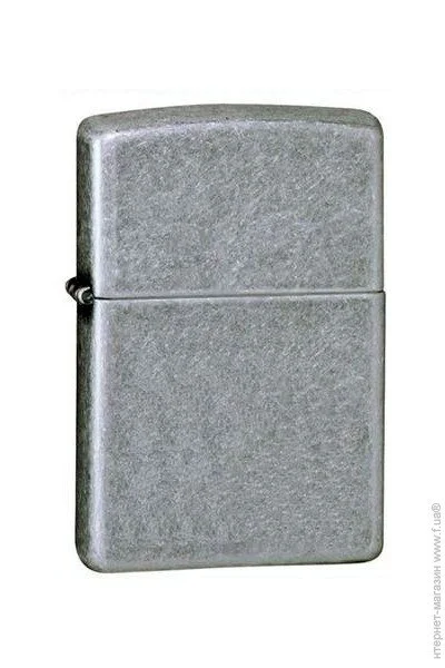  Zippo 121FB Antique Silver Plate