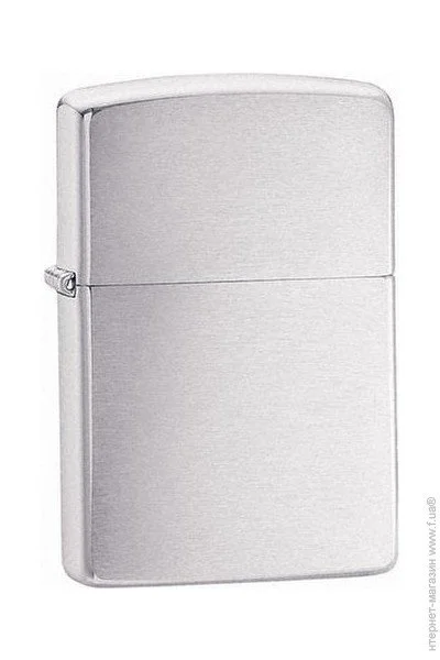  Zippo 200 Brush Fnish Chrome