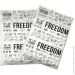      100 Freedom 180x350 