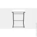 Стол Столик приставной Терри 650х440х330 мм белый/черный Стол Столик приставной Терри 650х440х330 мм белый/черный