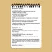 Блокнот командира відділення НГУ A6 Блокнот командира відділення НГУ A6