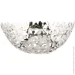  Inari Silver Flowers 36x36x15 