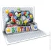 ³  POP-UP  3D-    Happy birthday