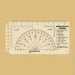 ˳ PROTRACTOR NATO "CHICKEN" 120x63 (mm)