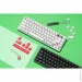   2E GAMING KG380 RGB 68key Gateron Red Switch BT/USB White Ukr (2E-KG380UWT-RD)