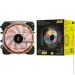  2E GAMING Air Cool AC120T4-ARGB, LGA1700, 1200, 115x, 1366, AM5, AM4, AM3, AM3+ , 4pin PWM, 3pin + 5VARGB, TDP 130W (2E-AC120T4-ARGB)