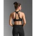 - 2XU  Aero Mesh Medium Impact Bra WR7348a_BLK/SRF .S 
