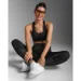 - 2XU  Aero Mesh Medium Impact Bra WR7348a_BLK/SRF .S 