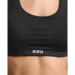 - 2XU  Aero Mesh Medium Impact Bra WR7348a_BLK/SRF .S 