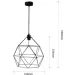  ϳ Loft 3335 1x50  E27 