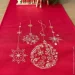 Скатерть Едельвіка Раннер Золотые украшения 440-25/00 140x40 см красный Скатерть Едельвіка Раннер Золотые украшения 440-25/00 140x40 см красный