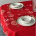 Едельвіка Скатерть Золотые украшения 441-25/00 140x180 см красный Едельвіка Скатерть Золотые украшения 441-25/00 140x180 см красный