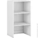 Грейд Корпус шкафа Санта с полками 600х1100х500 мм белый Грейд Корпус шкафа Санта с полками 600х1100х500 мм белый