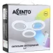 Accento Lighting Люстра світлодіодна ELLY 3x12 Вт білий Accento Lighting Люстра світлодіодна ELLY 3x12 Вт білий