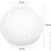 Accento Lighting  Valencia E27 MX12846glass shade 
