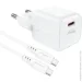    ACEFAST A73 mini PD20W GaN single USB-C charger set (C3-03) White (6974316282655)