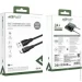 Acefast C8-04 USB Type-A to USB Type-C 1.2m Black (6974316282693)