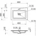  Adamant FLAT 60 white 60x45  (4824296206401)