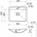  Adamant OPTION Classic white 55x43  (4824296200401)