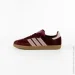  Adidas Samba OG .38 Maroon Sand Strata Pony (JP5330-38)