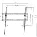  AGN 80-460T 37"-80" Black (AGN80-460T)
