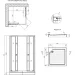   Agua Elposo-Q.S.F.D.90x90x193.5    (CV031236)
