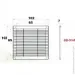   Airroxy  100x100 grey (02-314)