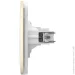 Ajax  - Outlet (LAN) ivory    (black LAN connector)